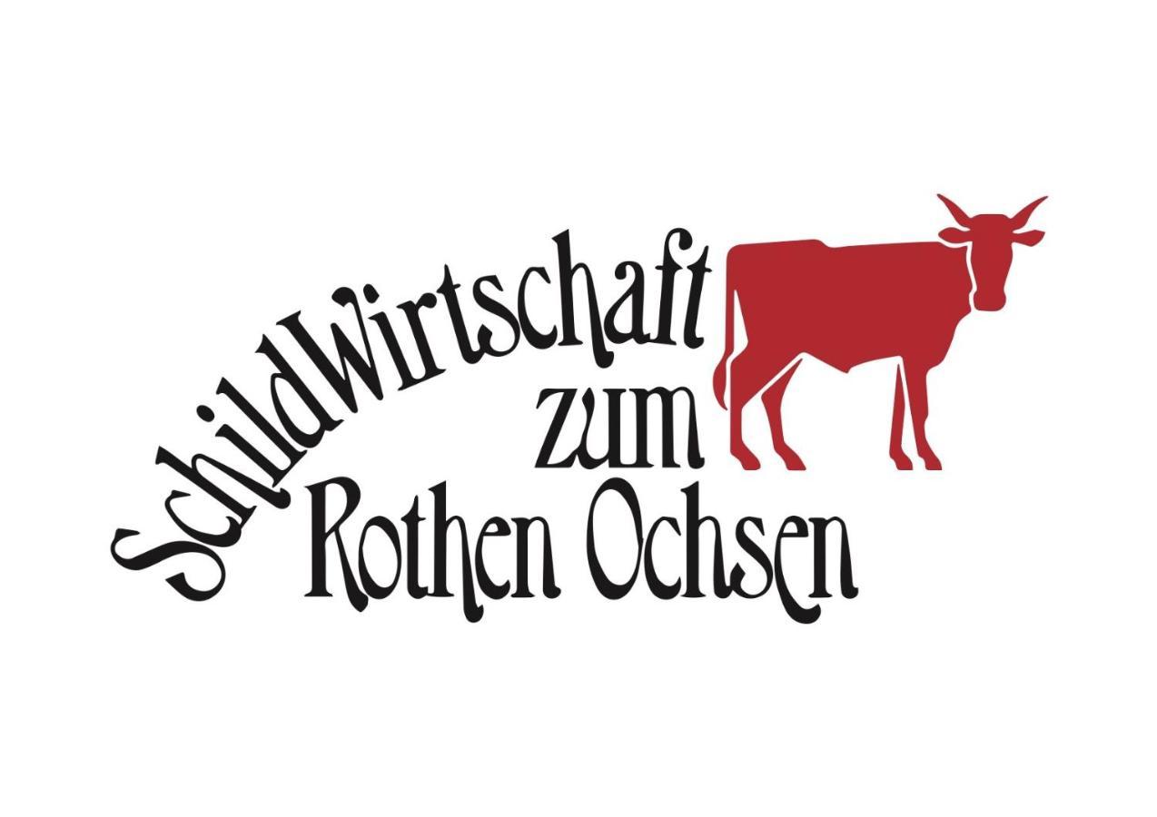 Schildwirtschaft Zum Rothen Ochsen Hotel Laupheim Eksteriør billede
